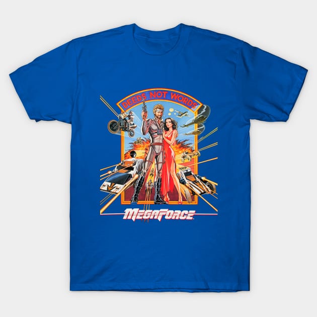 MegaForce Poster T-Shirt by Pop Fan Shop